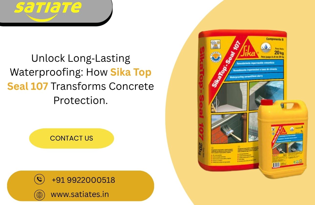 Unlock Long‑Lasting Waterproofing: How Sika Top Seal 107 Transforms Concrete Protection.