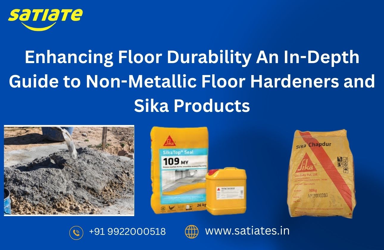 Enhancing Floor Durability: An In-Depth Guide to Non-Metallic Floor Hardeners and Sika Products